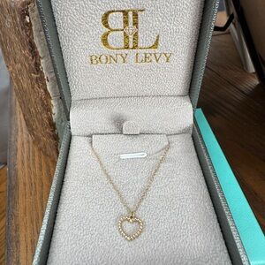 Bony Levy Delicate Gold Heart Necklace